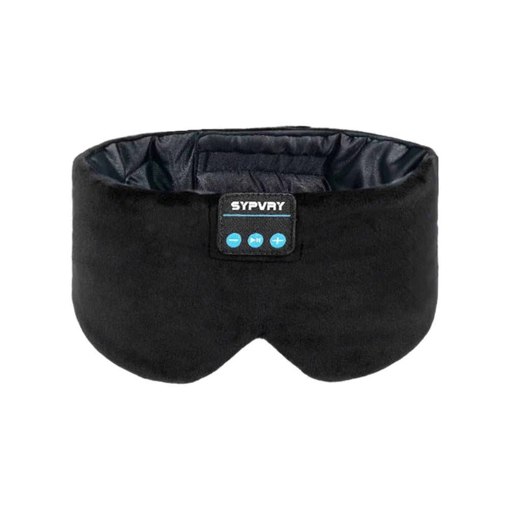 Soft Sleep Mask Bluetooth Wireless Headphones Sleeping Headphones Adjustable Music Eye Mask Silk for Sleeping Mask Eyemask Sleep